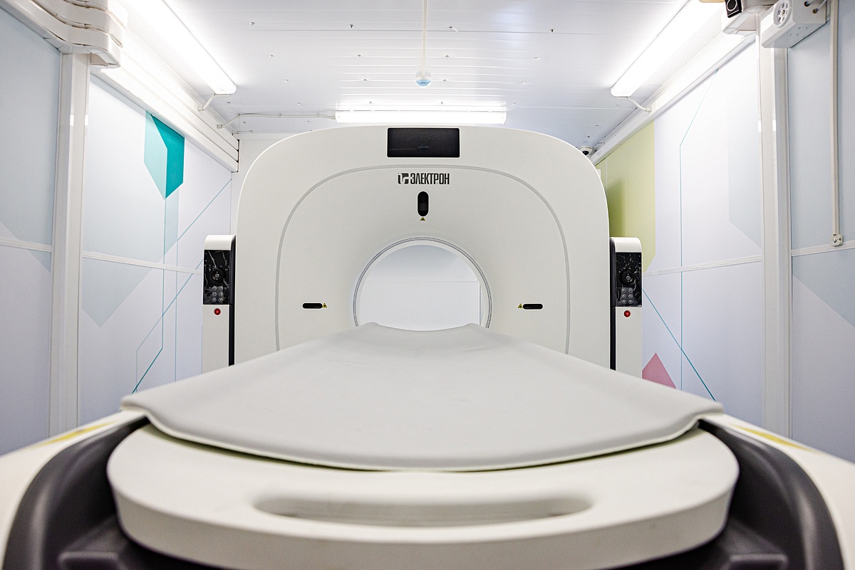 НИПК «Электрон» поставила первый отечественный модуль томографический рентгеновский в городскую больницу №2 г. Белгорода
