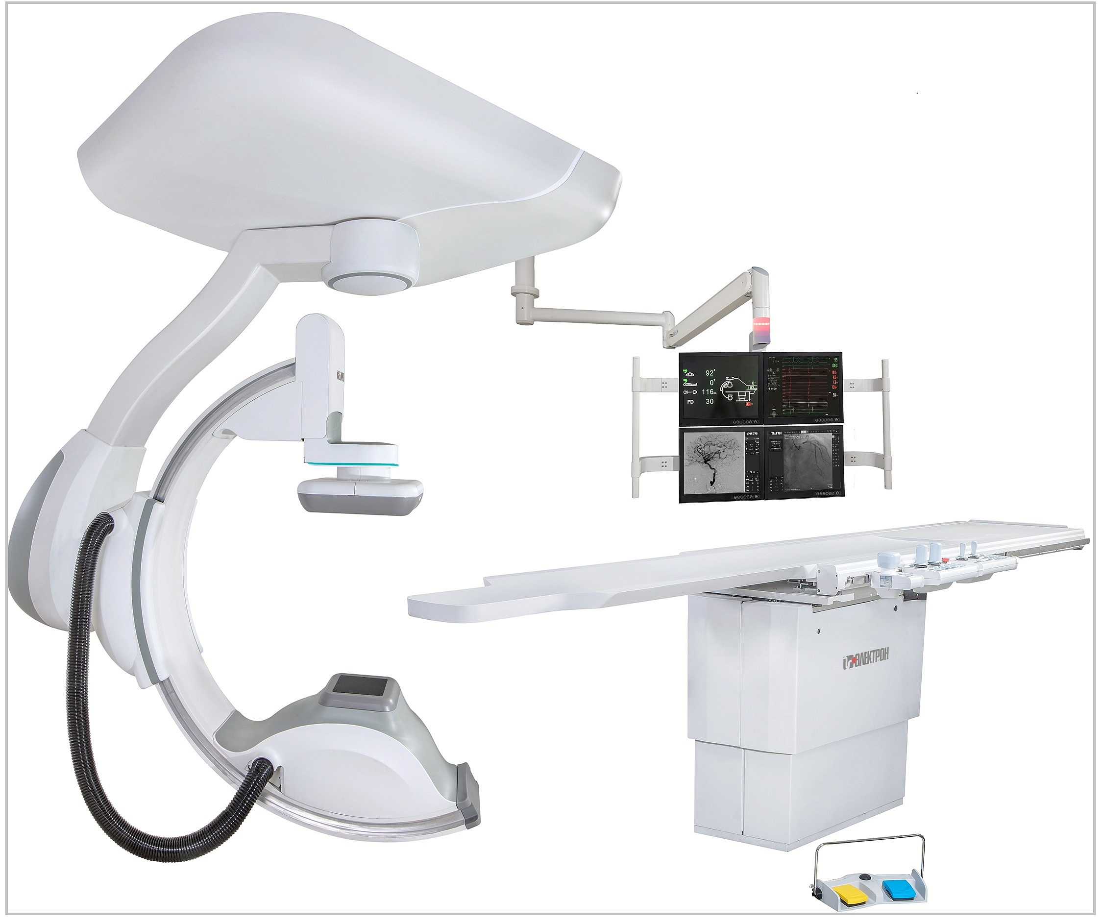 НИПК «Электрон» представила обновление в линейке ангиографов