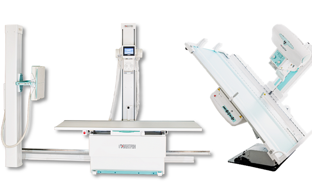 Цифровые рентгенодиагностические комплексы на три рабочих места