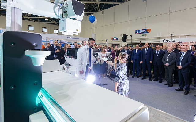 NIPK Electron Co. presents new product in International exhibition Russian Healthcare week 2018